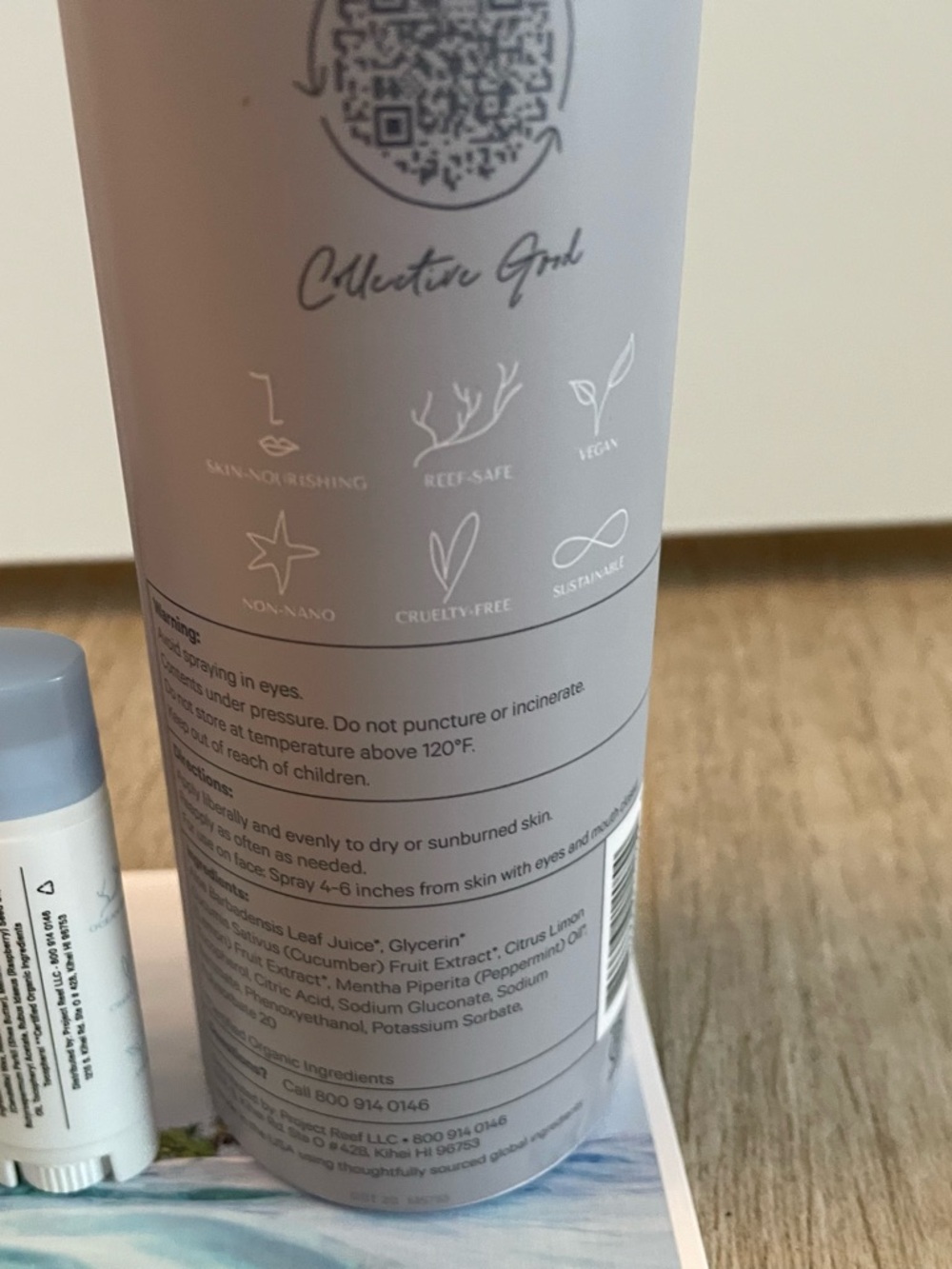 Project Reef Mineral Sunscreen Mist, Aloe Cooling Mist & Lip Balm - Picture 10 of 11